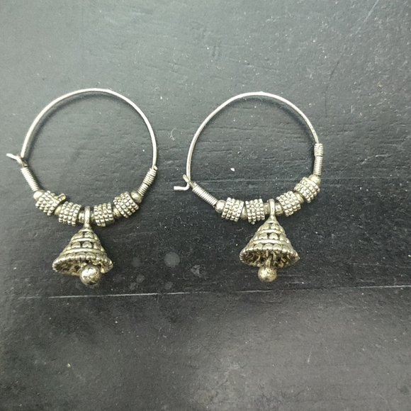 Final Price - Oxidized Jhumkas - Picture 2 of 3